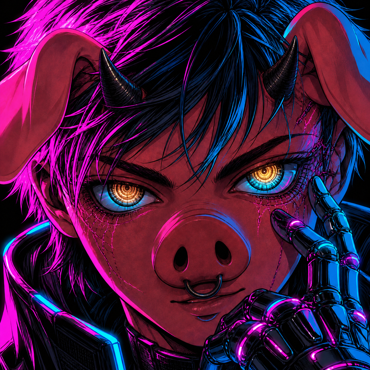 Hellborn Fatbid pig collectible